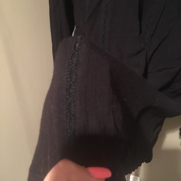 Jodifl Women’s Blk Flowy Long Sleeve Top SZ S - Picture 6 of 8